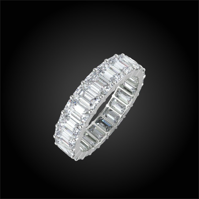 LA PLANETE Radiant Baguette Ring