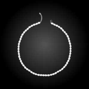 LA PLANETE Classic Freshwater Pearl Necklace