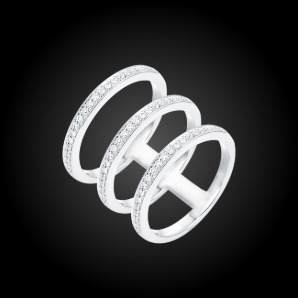 LA PLANETE Triple Line Ring